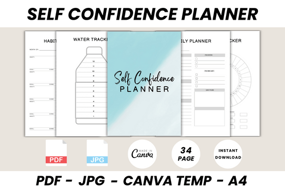 Build Unshakable Confidence with This Canva Planner
