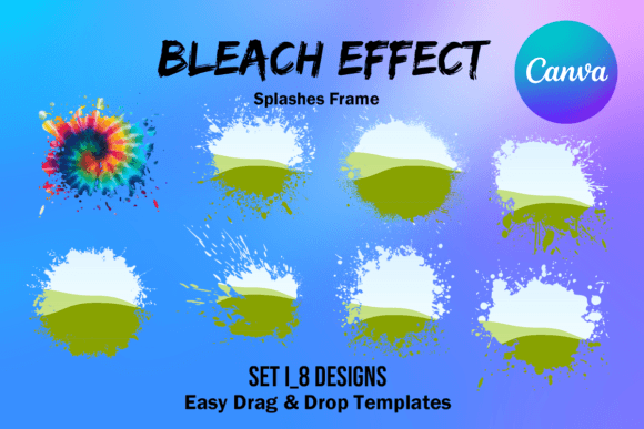 Canva Frame Template Bleach Effect: A Designer's Guide to This Trendy Design Asset