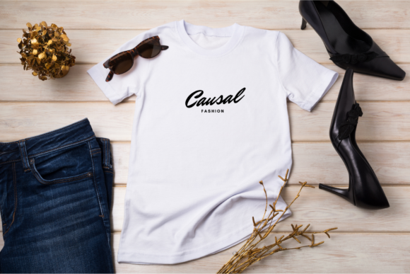 Effortless Style: The Causal T-Shirt Design in Canva 001