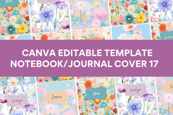 Elevate Your Brand: The Canva Template Notebook/Journal Cover17