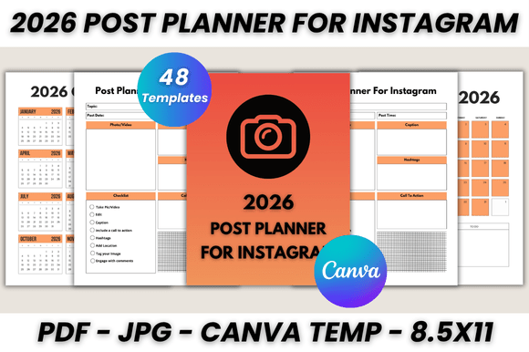 Streamline Your 2026 Instagram Strategy with This Canva Template