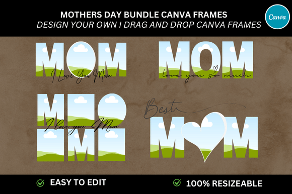 Streamline Your Mother's Day Designs with Canva Frames
