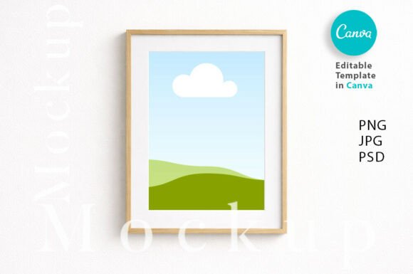 Styling Your Space with the Modern Thin Light-wood Frame